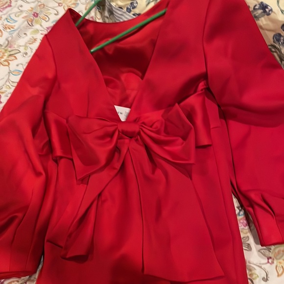 Asos Ever new red bow dress - Picture 4 of 4